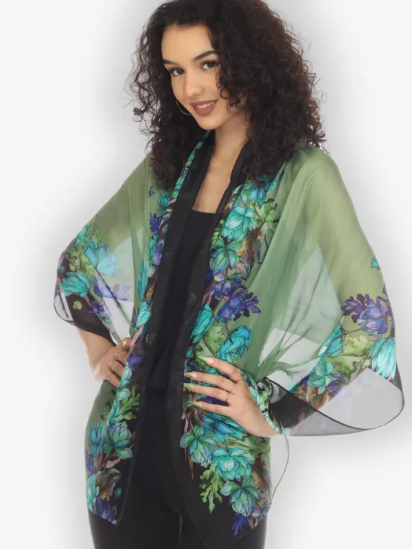  Lotus Sunny Breeze Silk Scarf sold by Citron