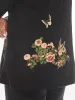 Butterfly Flower Print Cotton Exclusive Tee sold by Citron
