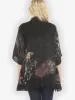 Reversible Vintage Kimono Art / Baroque Garden Silk Kimono sold by Citron