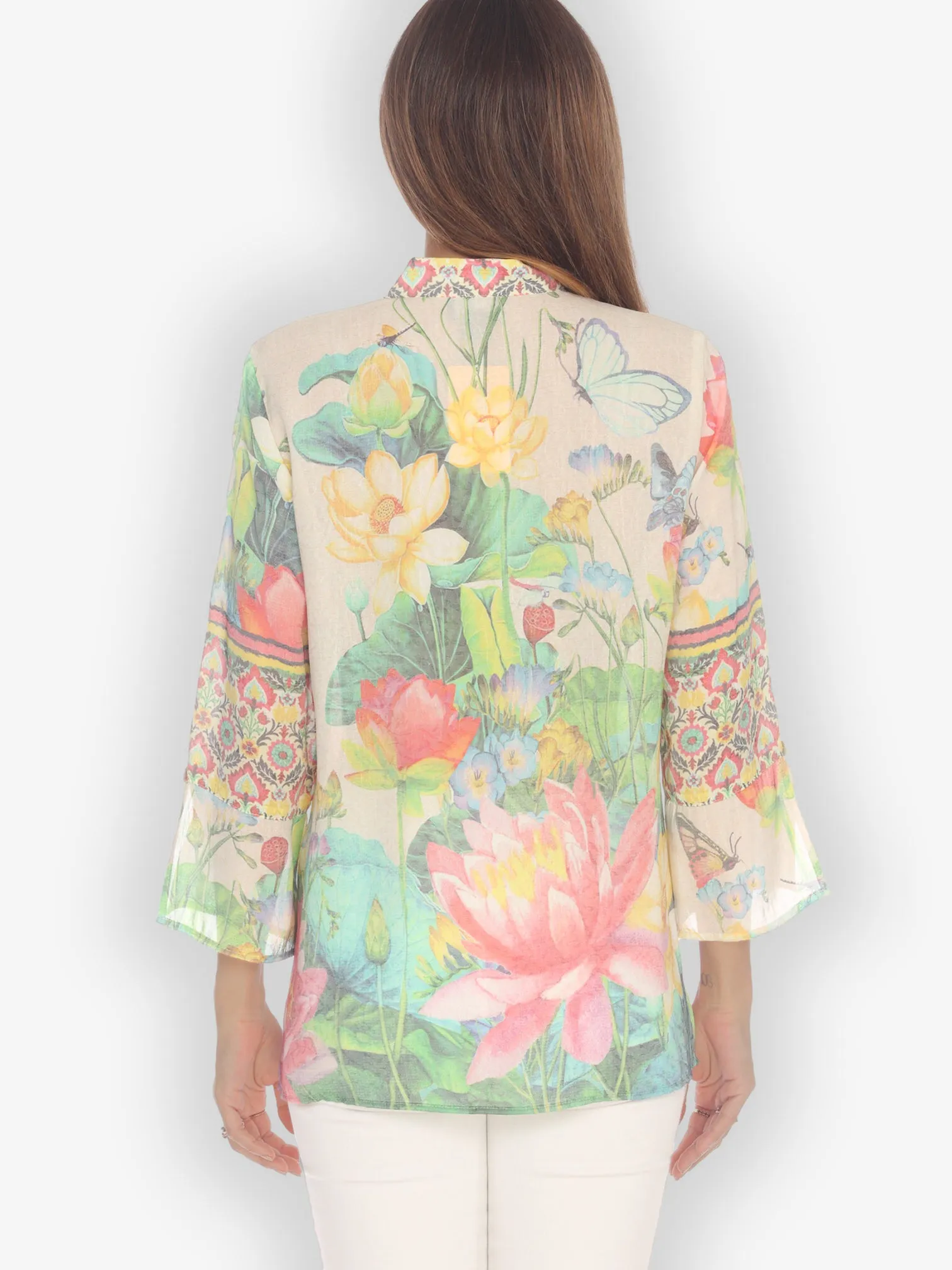 Botanical Butterfly Blouse sold by Citron product image thumbnail 3