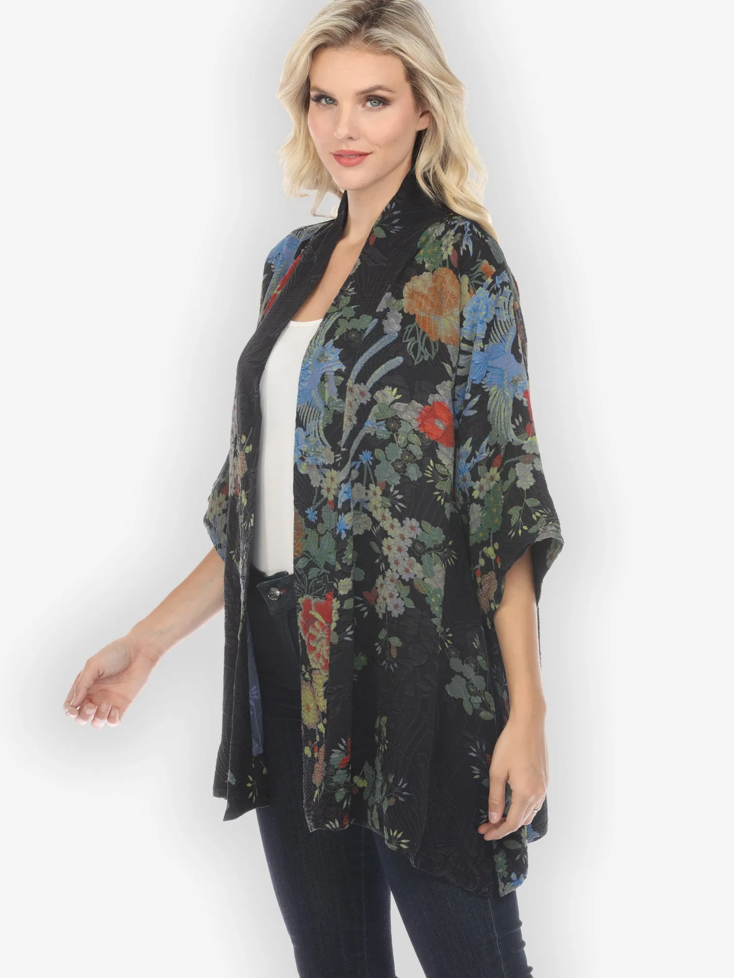 Garden of Hope Hand Dyed Kimono Jacket sold by Citron product image thumbnail 4