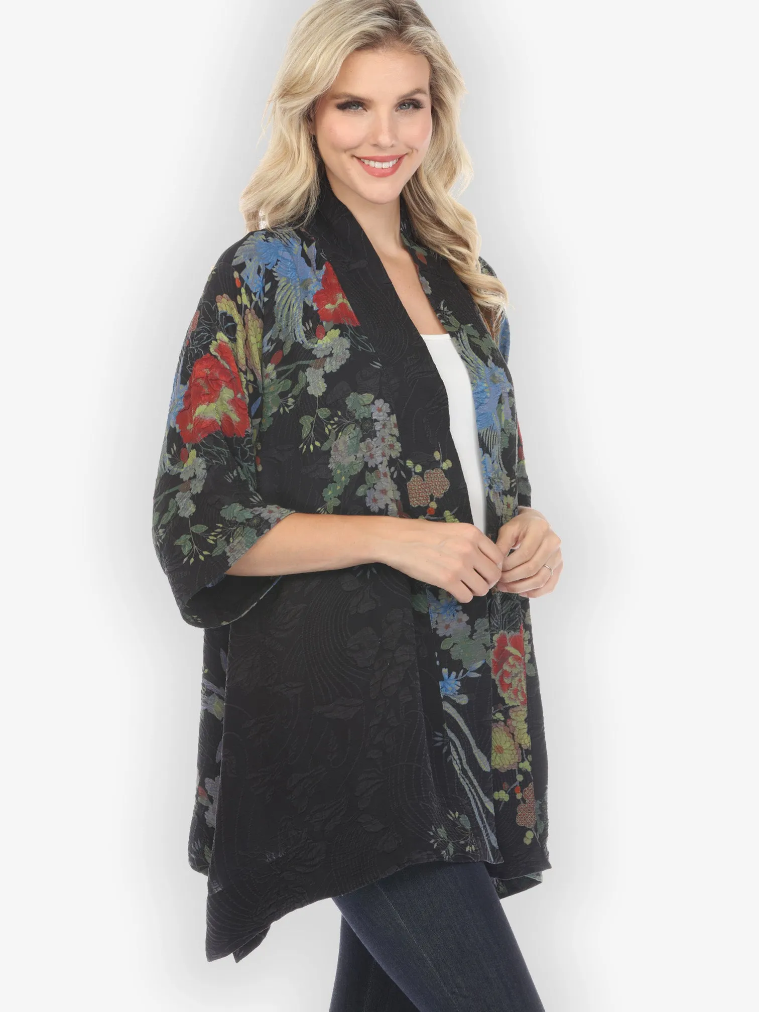 Garden of Hope Hand Dyed Kimono Jacket sold by Citron product image thumbnail 2