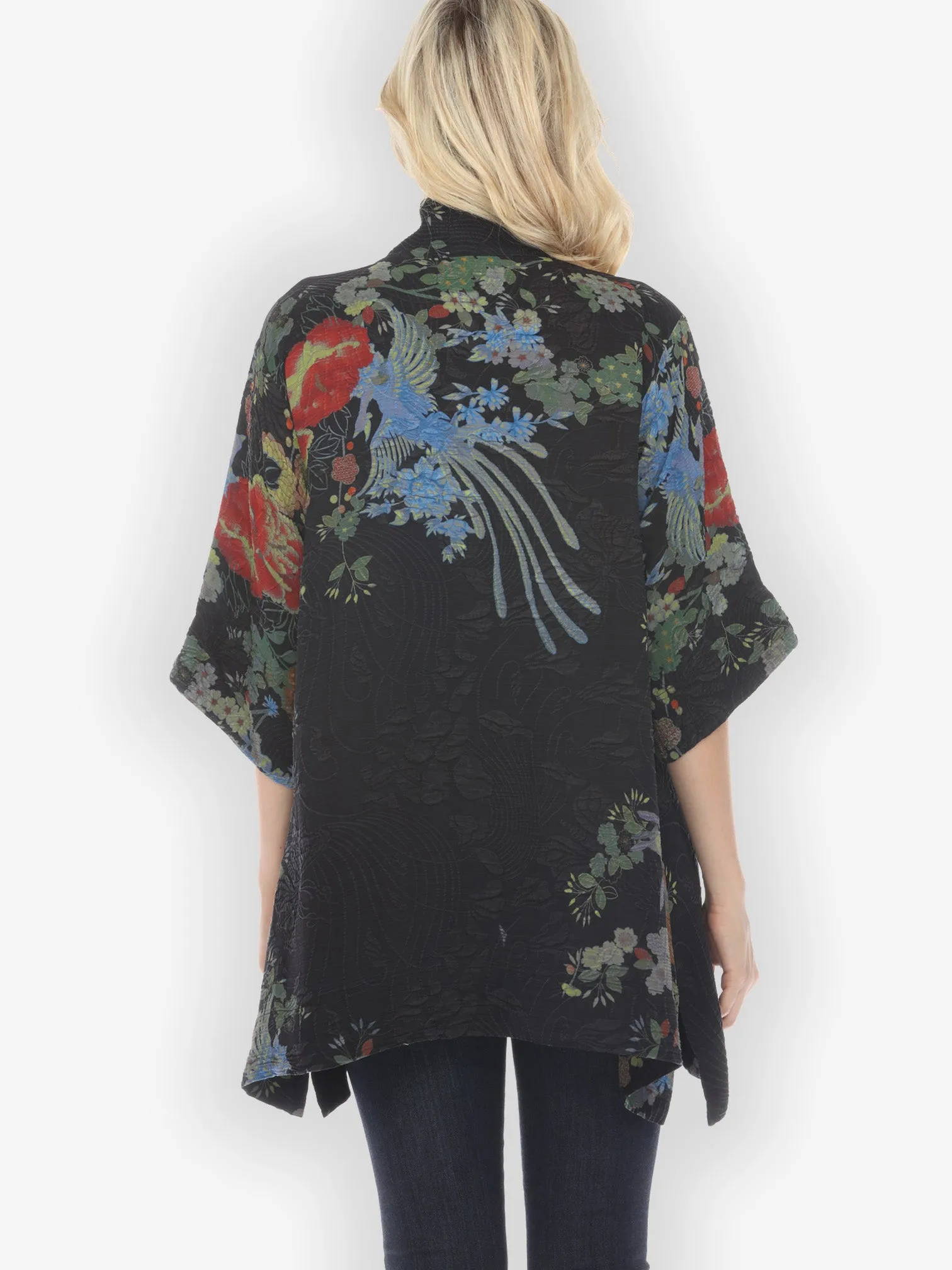 Garden of Hope Hand Dyed Kimono Jacket sold by Citron product image thumbnail 3