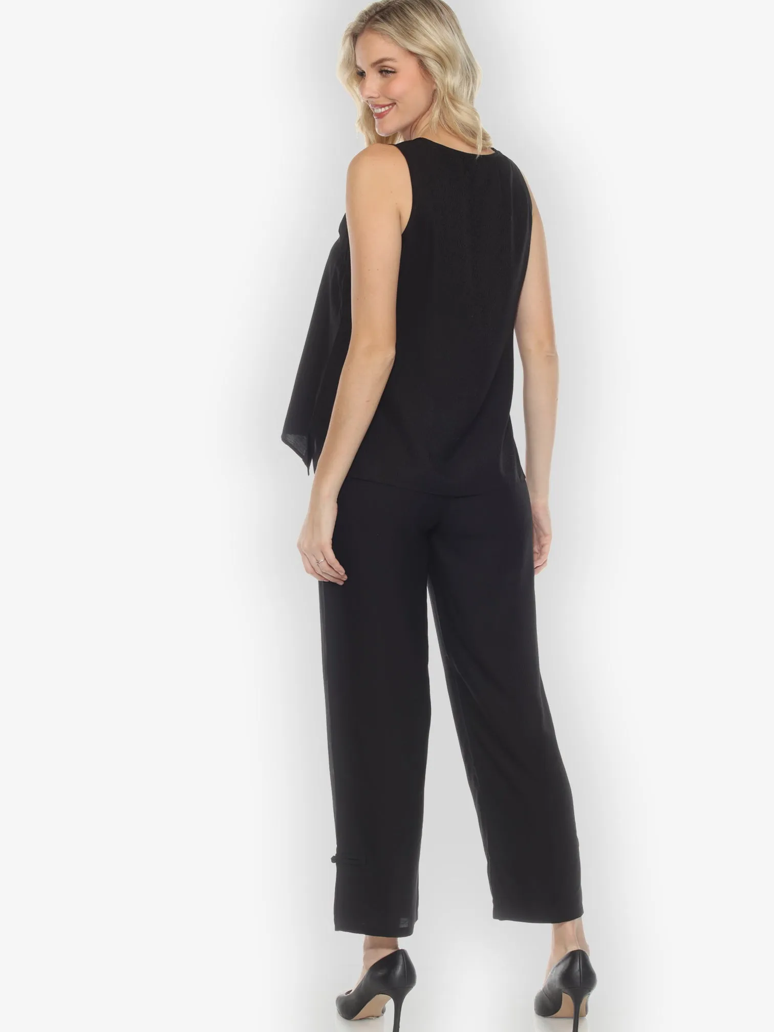 Silk Blend Tank Top in Black sold by Citron product image thumbnail 5