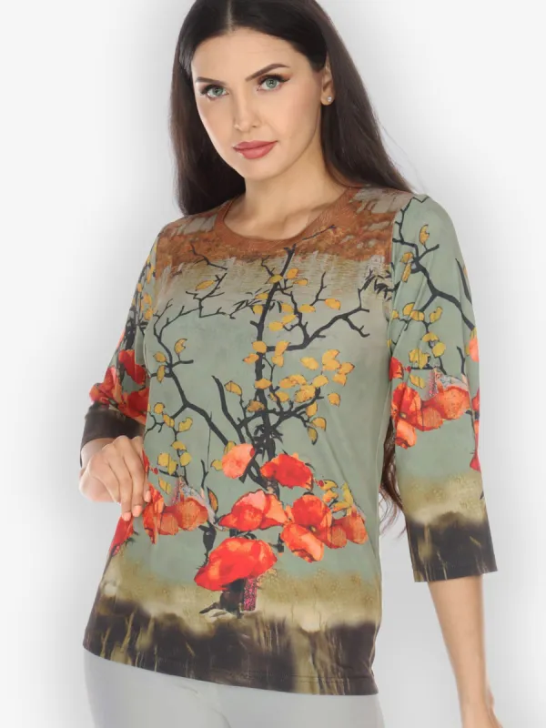 Sky Border Nature Exclusive Tee sold by Citron