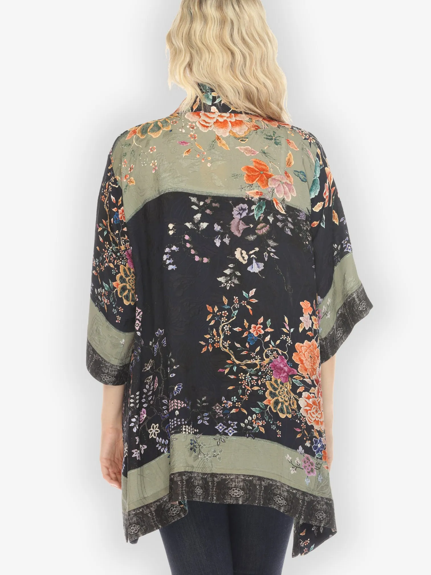 Queenly Radiant Charm in Coral Kimono Jacket sold by Citron product image thumbnail 4