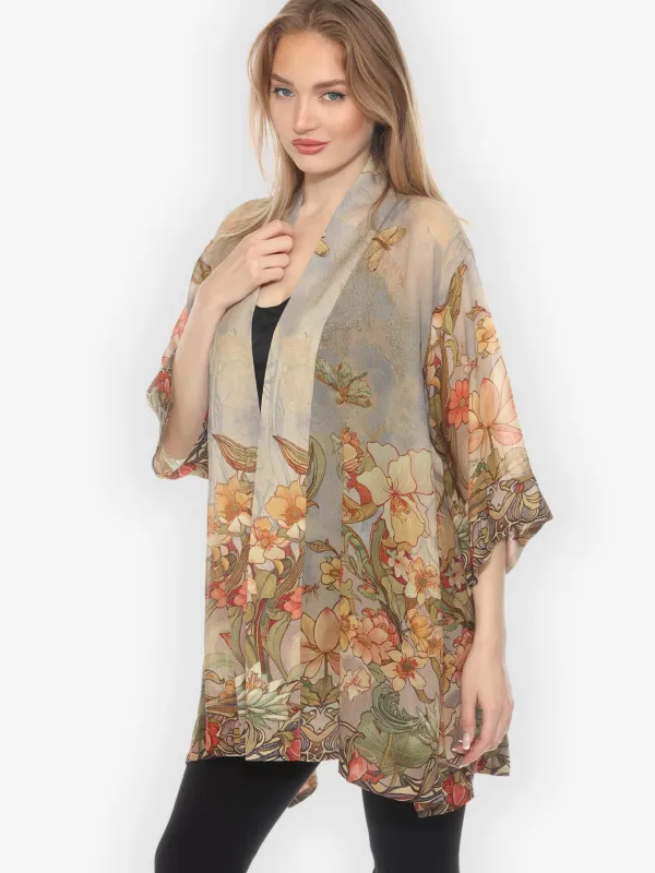 Vintage Art Nouveau Kimono Jacket sold by Citron