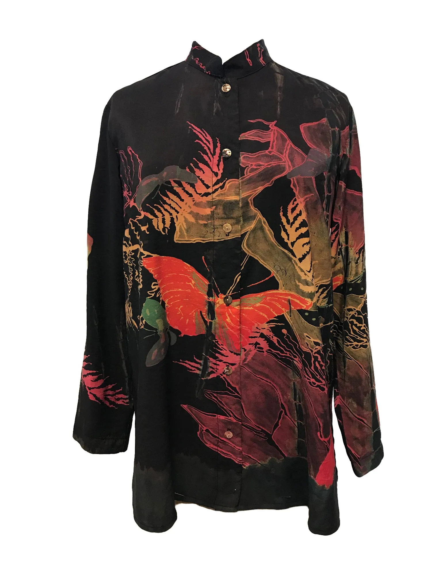 Butterfly Vintage Tie Dye Classic Style Tunic sold by Citron