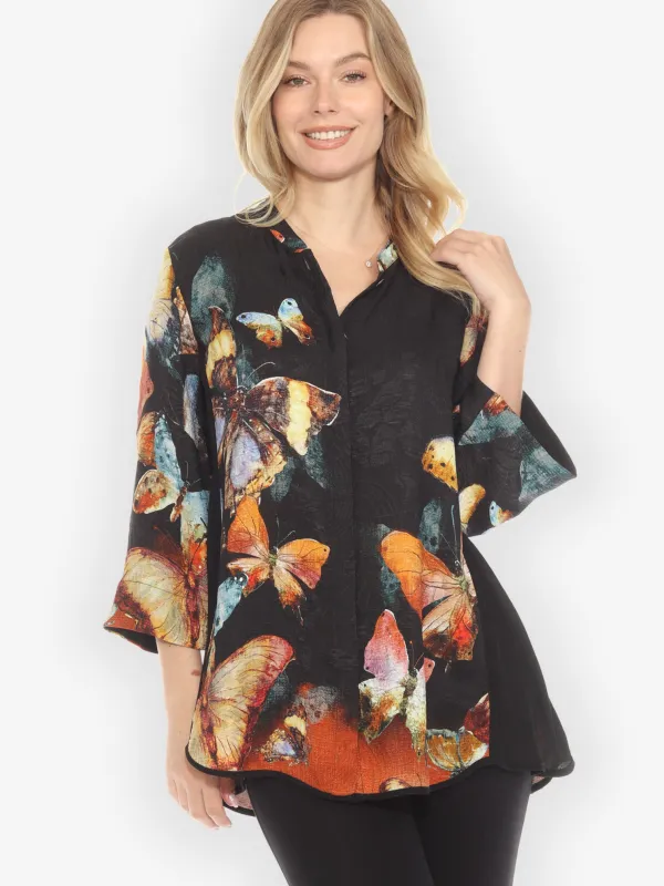Vintage Butterfly Tummy Tuck Shirt sold by Citron