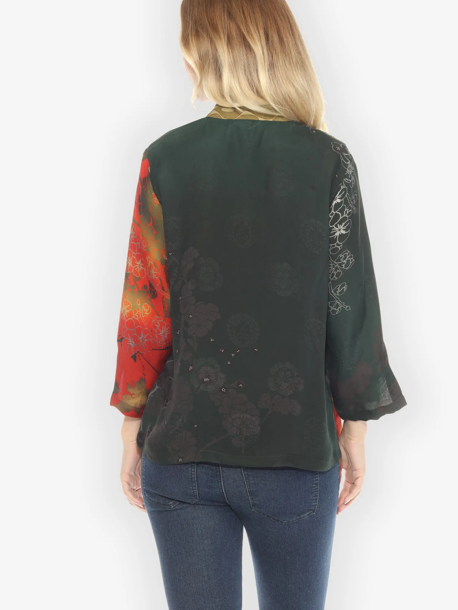 Nature Sunlight Classic Citron Silk Blouse sold by Citron product image thumbnail 3