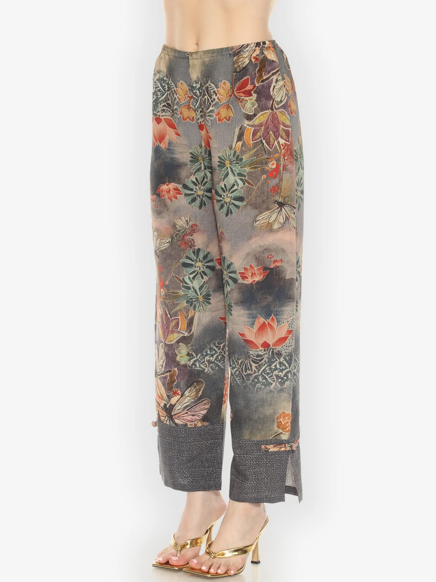 Japanese Modern Dragonfly Pull on Pant sold by Citron product image thumbnail 2