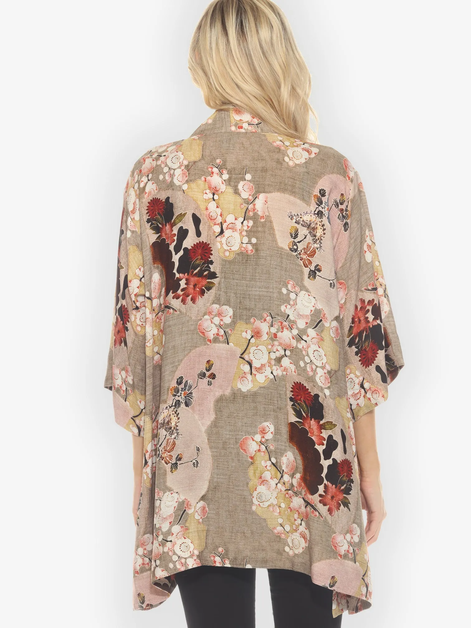 Fans Cherry Blossom Kimono Jacket sold by Citron product image thumbnail 2