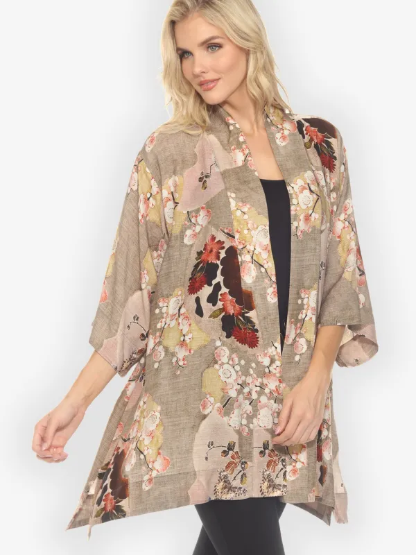 Fans Cherry Blossom Kimono Jacket sold by Citron