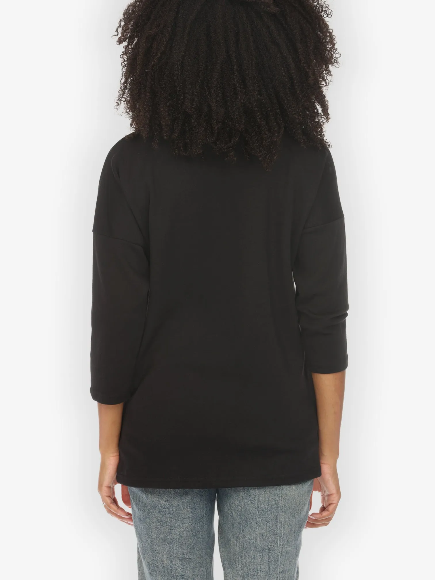 Flamingo Flower Print Pullover sold by Citron product image thumbnail 4