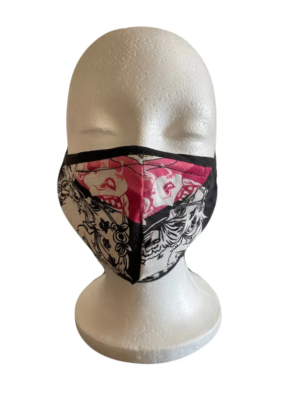 Citron Original Print Silk Mask sold by Citron
