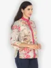 Kimono Art Design Silk Blend Blouse sold by Citron