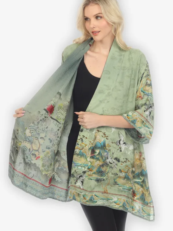 Reversible Silk Kimono Jacket sold by Citron
