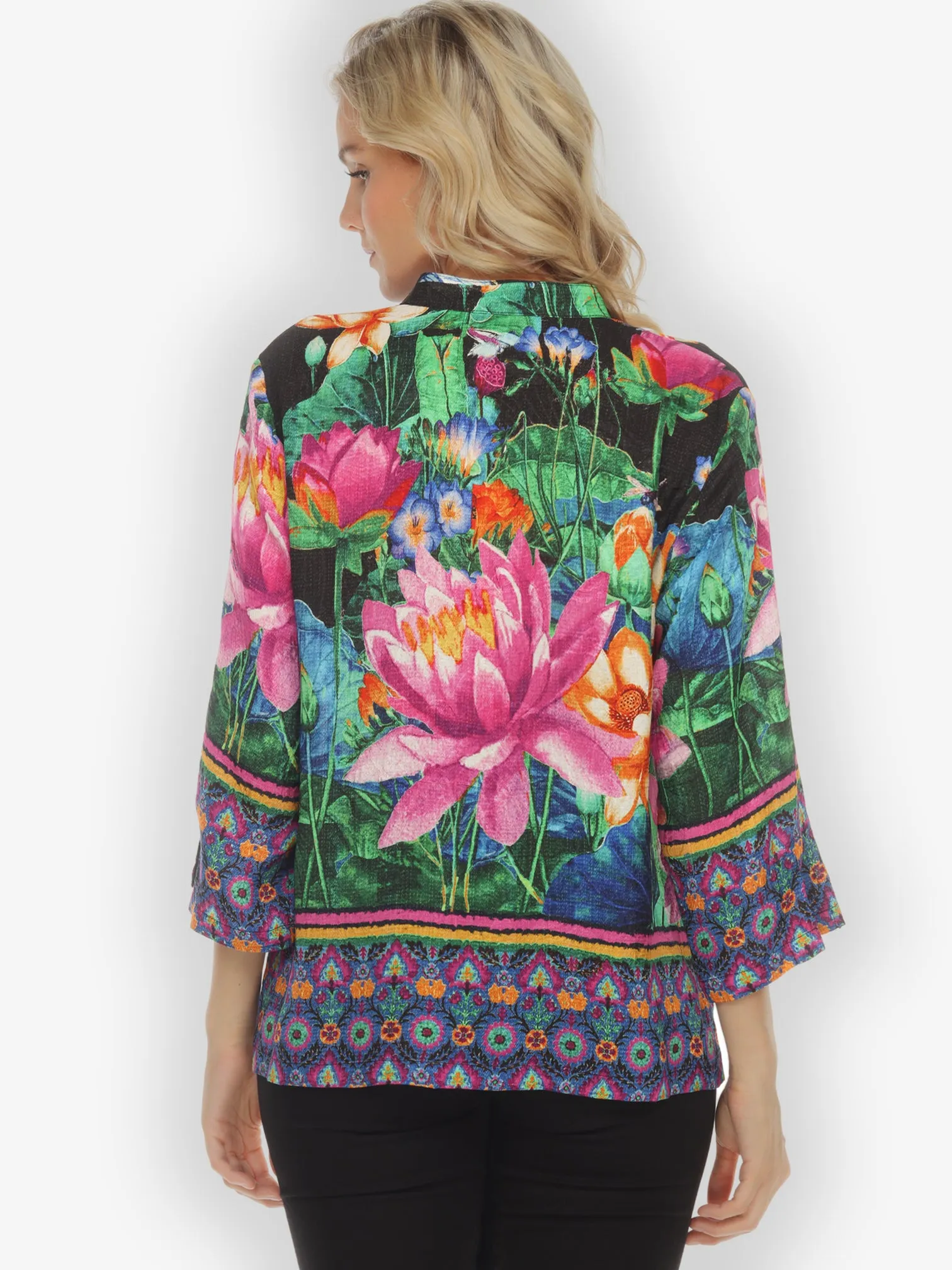 Lotus and Beauty Citron Style Silk Blouse sold by Citron product image thumbnail 2