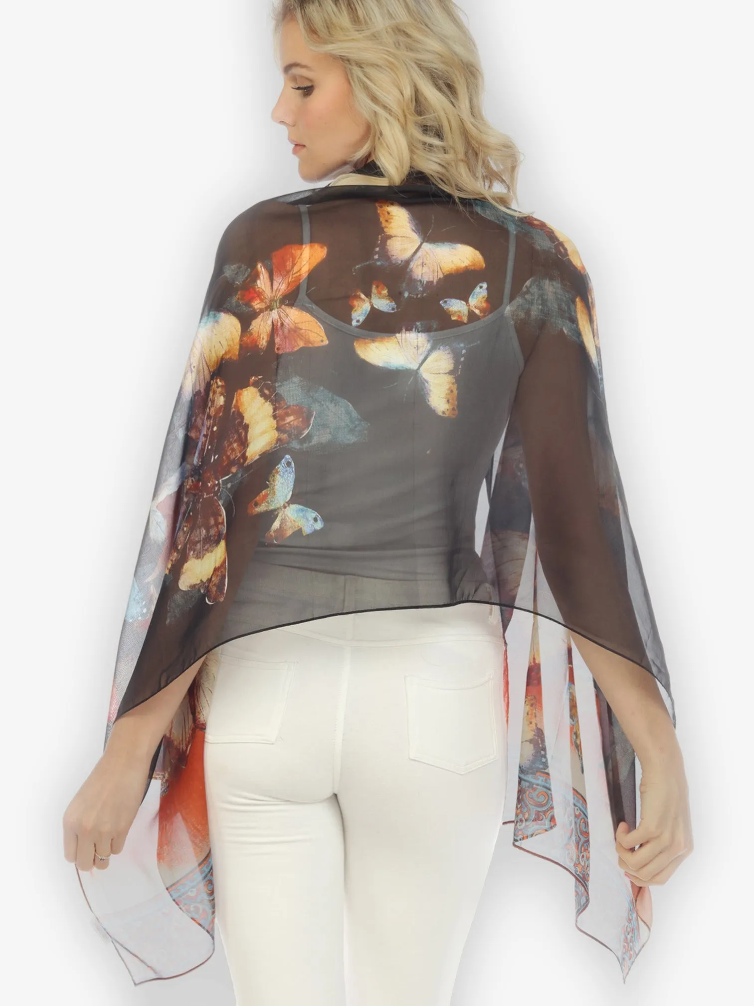 Silk Scarf VB sold by Citron product image thumbnail 4