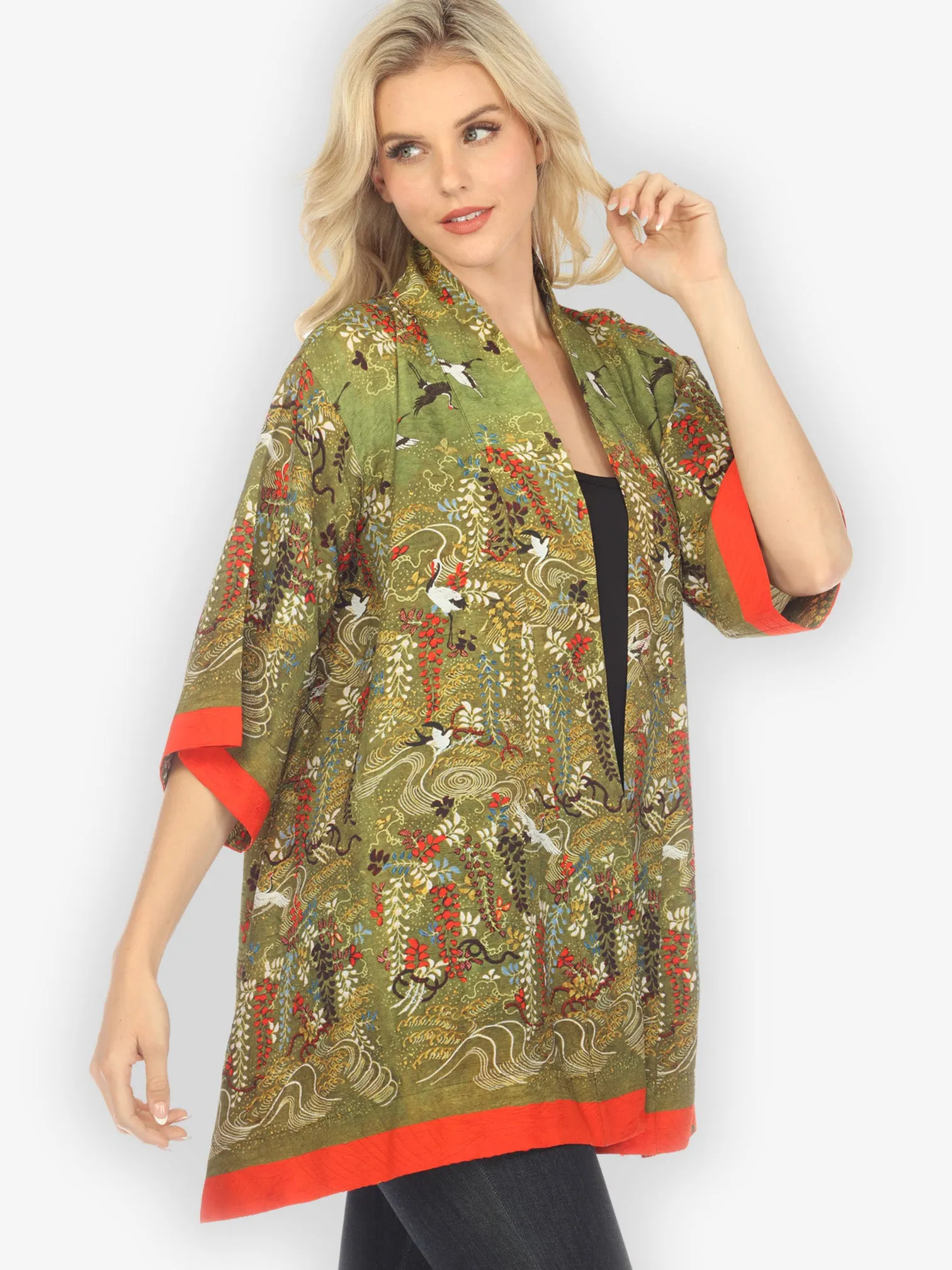 Wisteria Long Life Kimono Jacket sold by Citron product image thumbnail 2