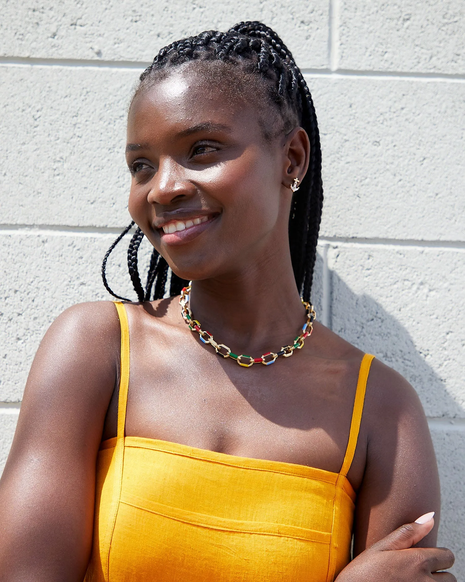 Le Link Necklace sold by Clare Vivier product image thumbnail 2