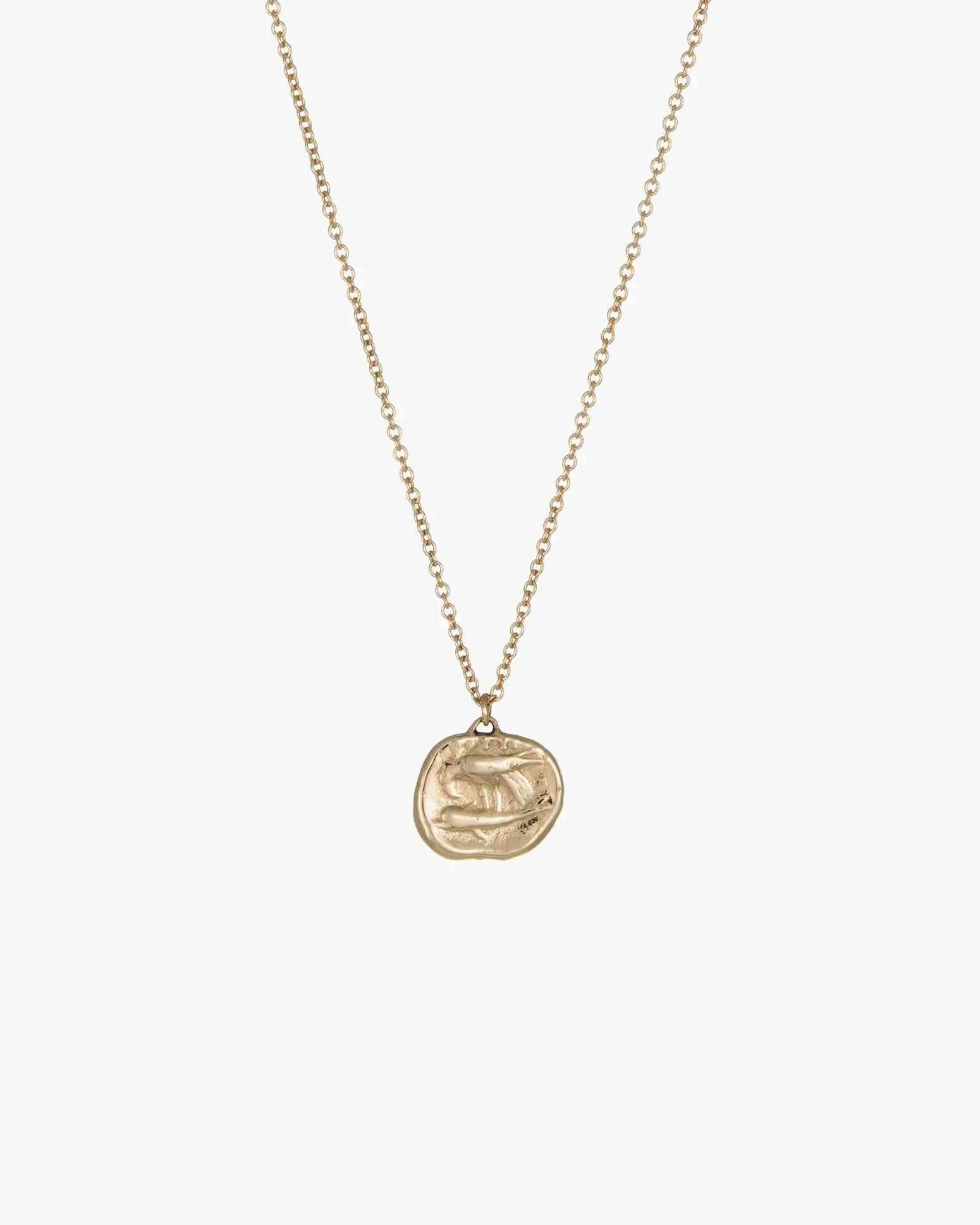 Gemini Greek Coin Pendant sold by Clare Vivier product image thumbnail 2