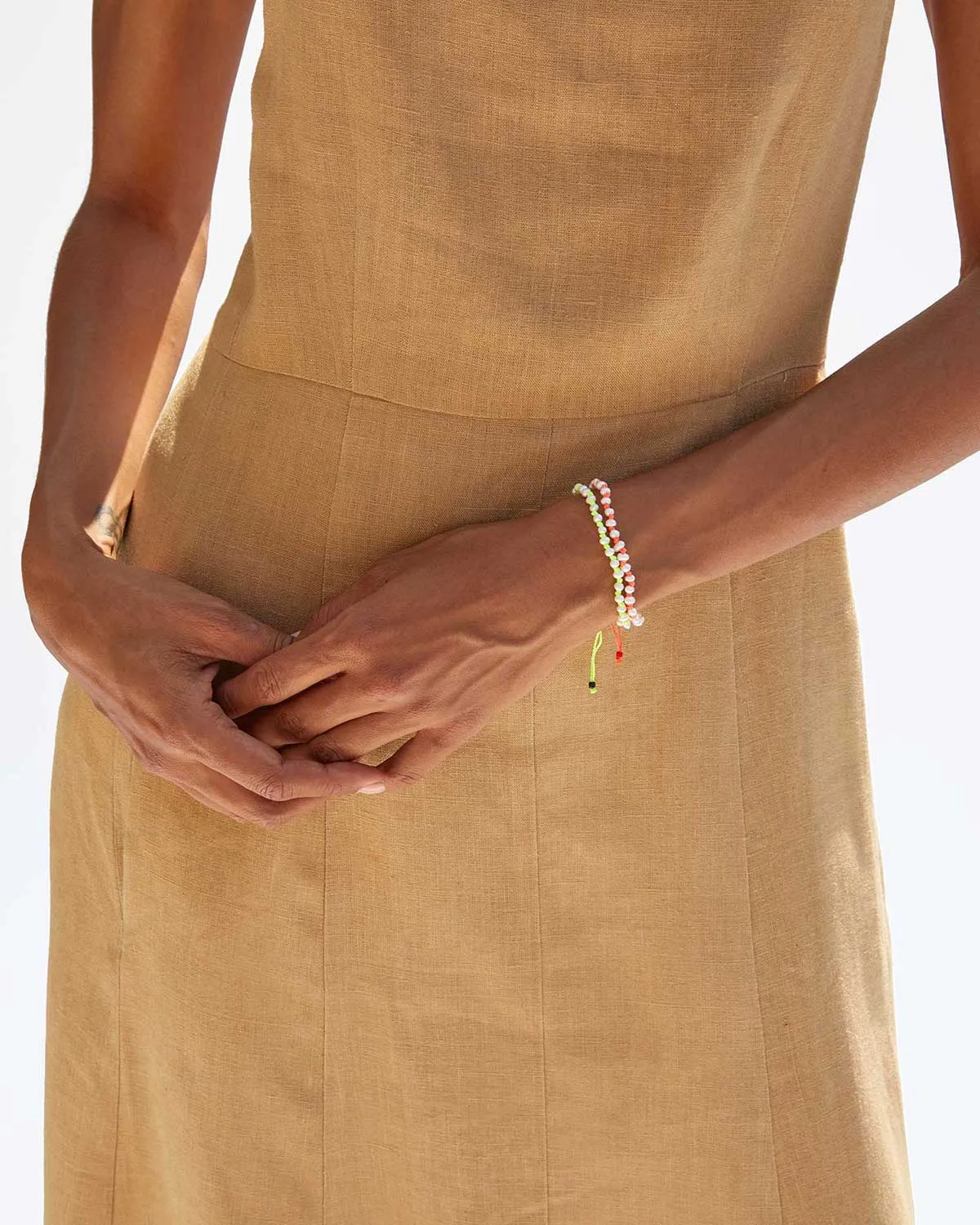 Petit Pearl Beaded Bracelet sold by Clare Vivier product image thumbnail 2