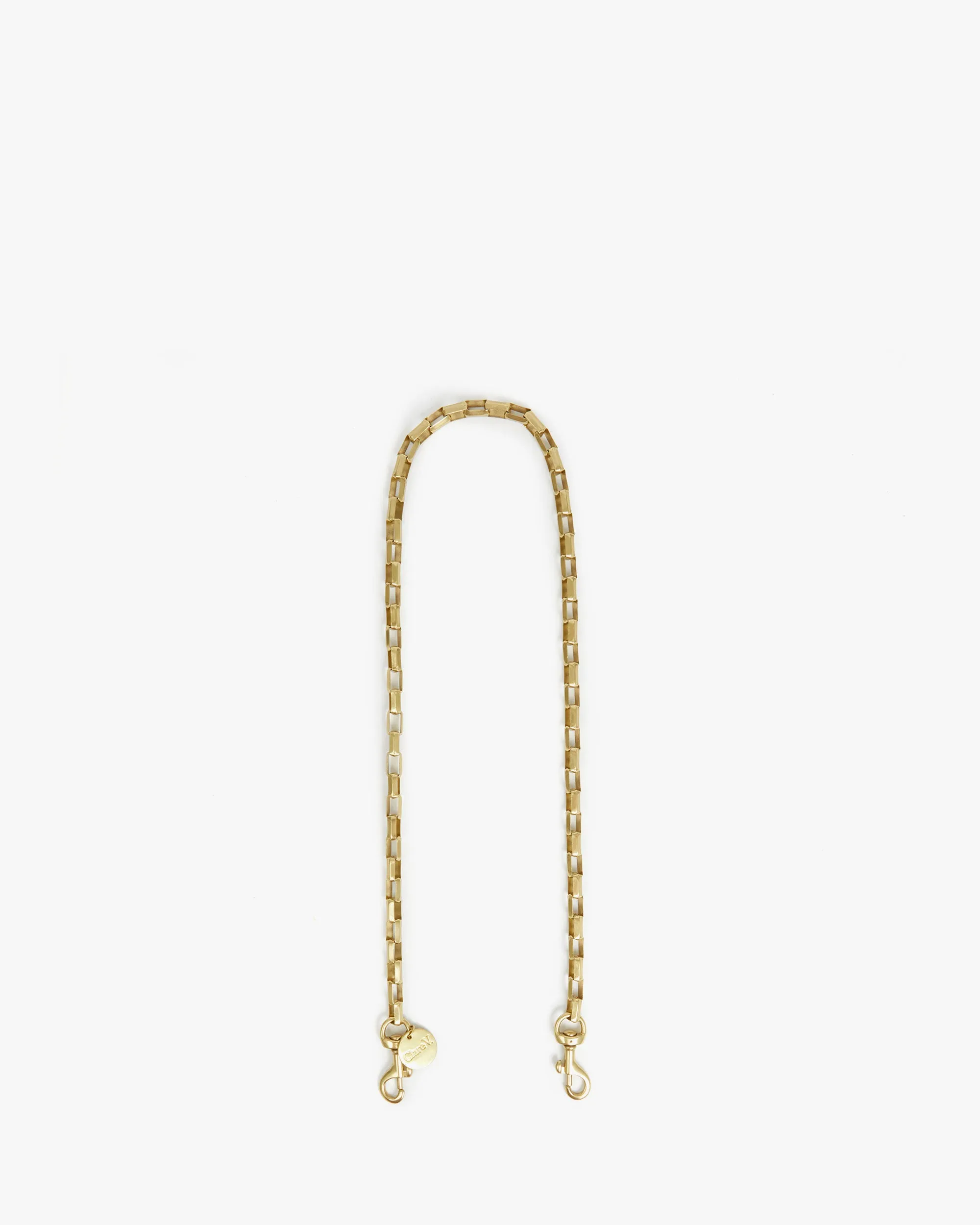 Box Chain Shoulder Strap sold by Clare Vivier
