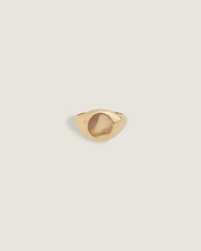 Bold Classic Signet Ring sold by Clare Vivier