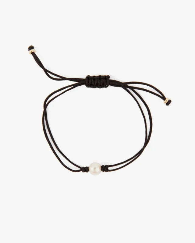 Pearl Silk Cord Bracelet sold by Clare Vivier