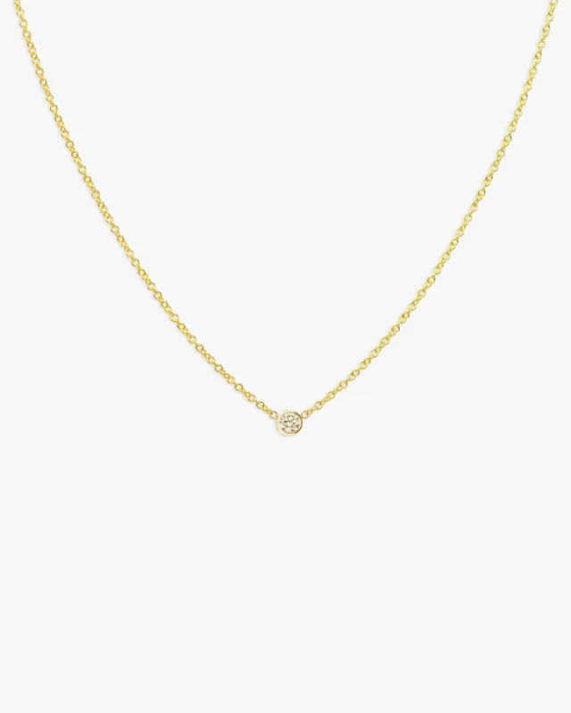18 Inch Diamond Layering Necklace sold by Clare Vivier