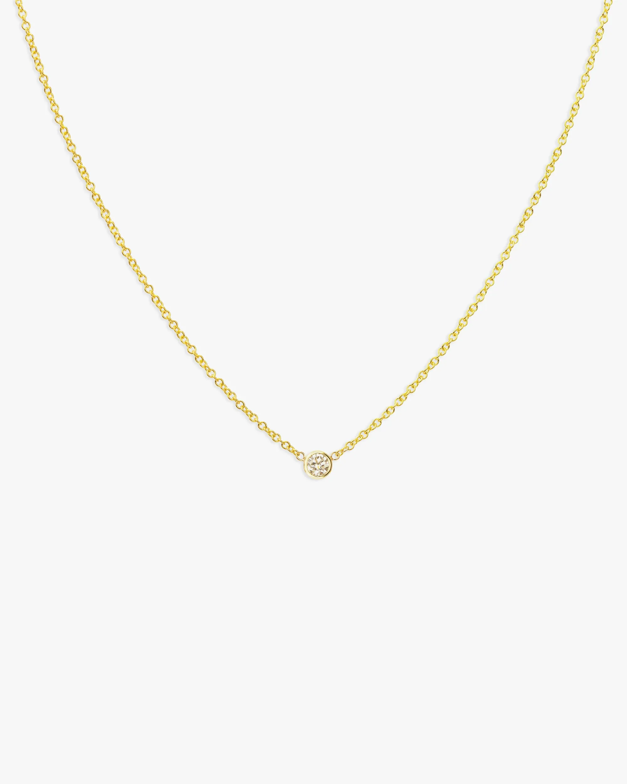 18 Inch Diamond Layering Necklace sold by Clare Vivier