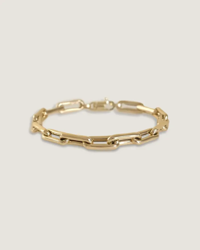 Rome Bold Link Chain Bracelet sold by Clare Vivier