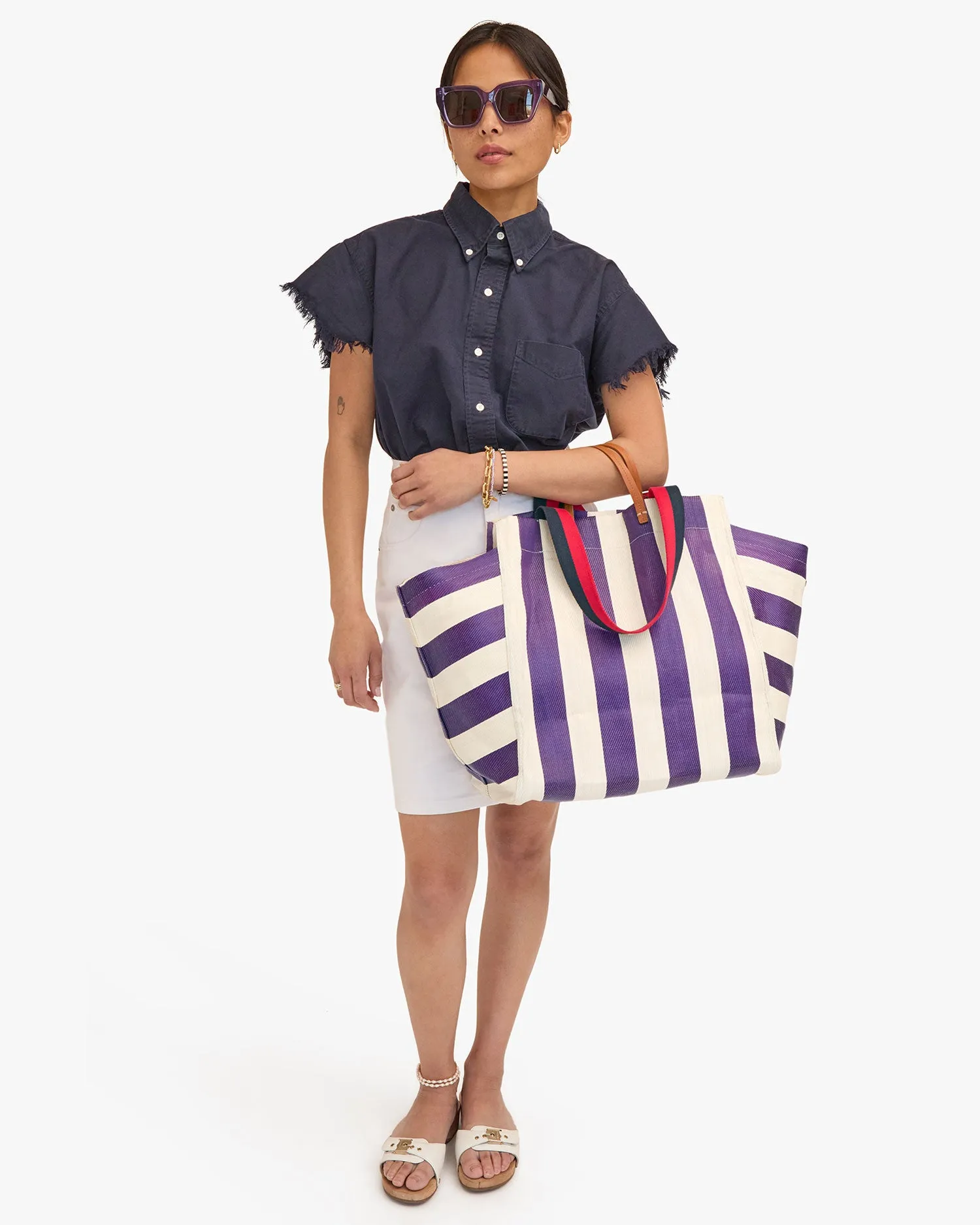 Beach Tote w/ Flat Clutch sold by Clare Vivier product image thumbnail 4