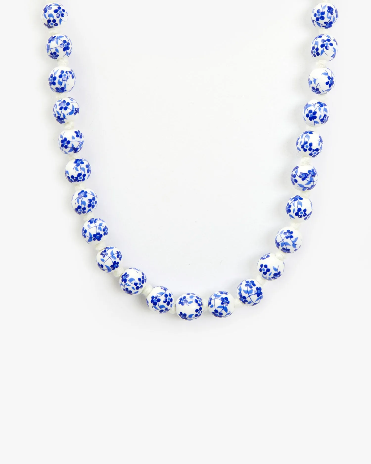 Porcelain Beaded Strand Necklace sold by Clare Vivier