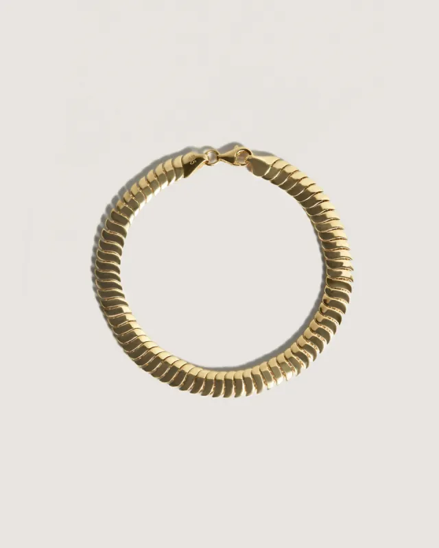 Cobra Chain Bracelet sold by Clare Vivier
