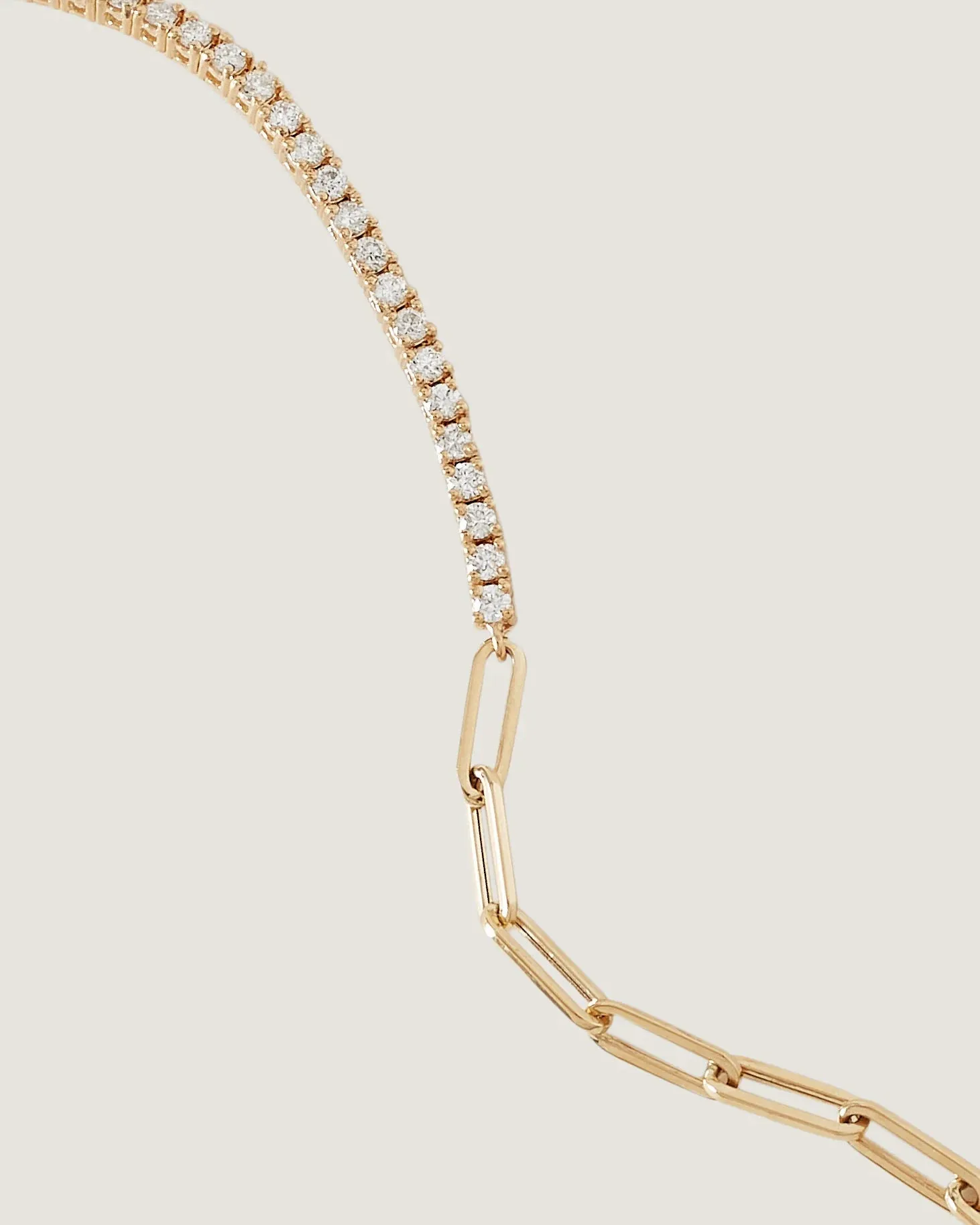 Coco Round Tennis Link Bracelet sold by Clare Vivier product image thumbnail 2