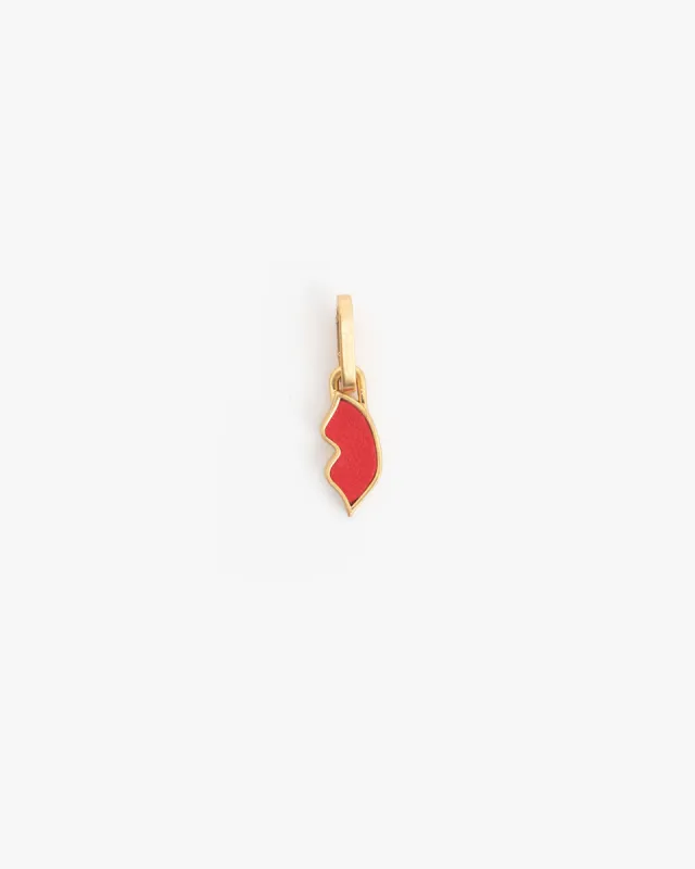Lips Charm sold by Clare Vivier