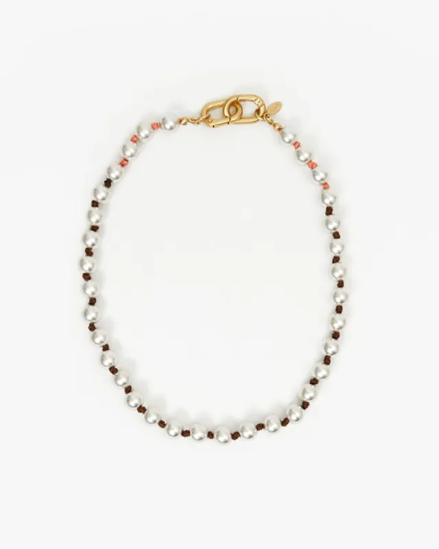 Beaded Strand Necklace sold by Clare Vivier