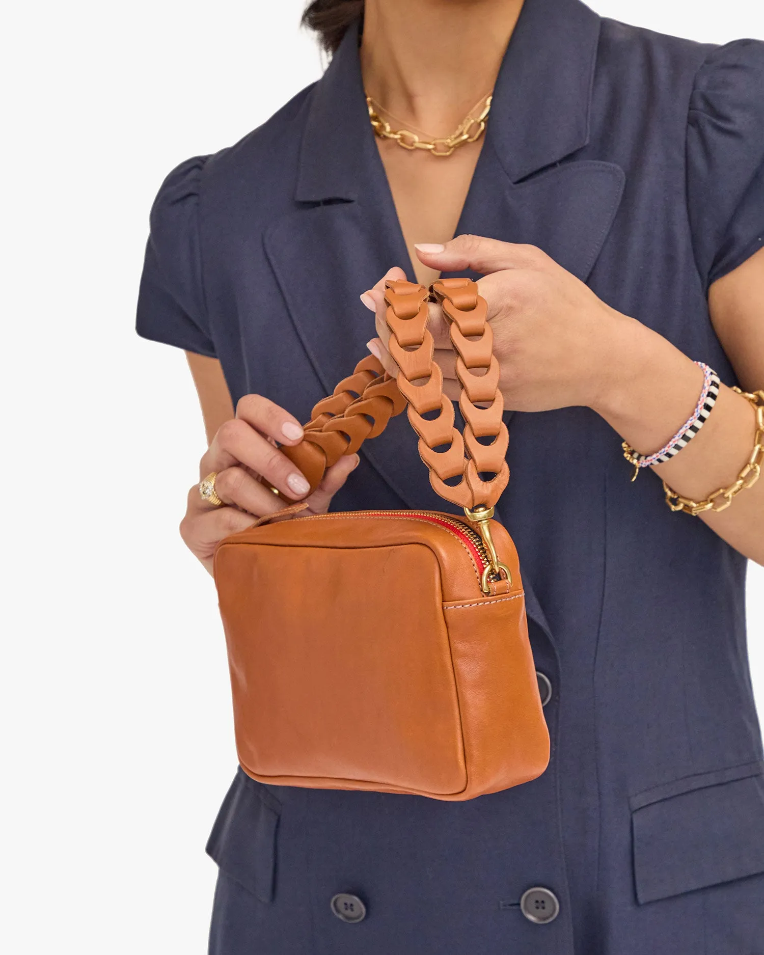 Double Link Shortie Strap sold by Clare Vivier product image thumbnail 3