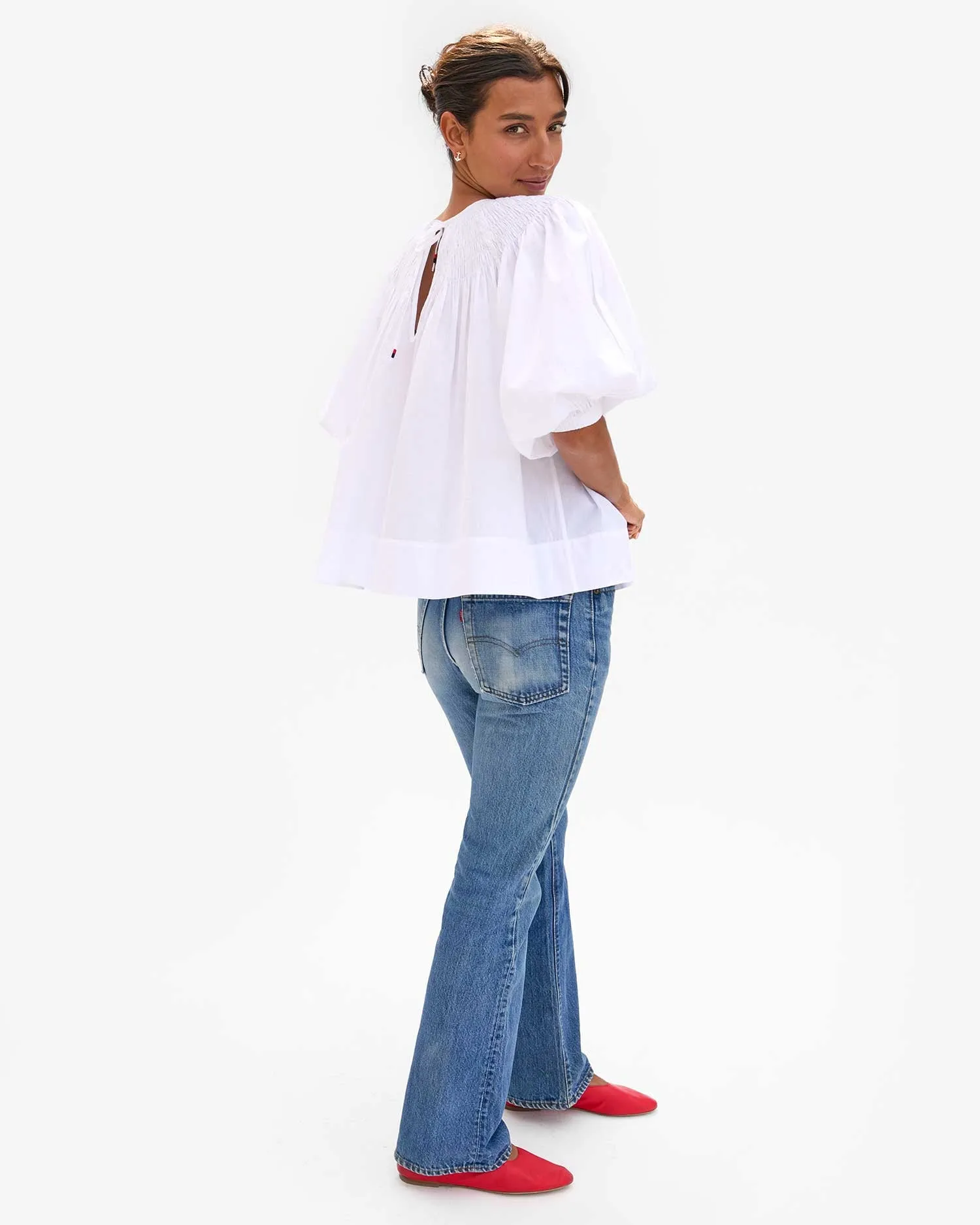 Fleur Blouse sold by Clare Vivier product image thumbnail 3