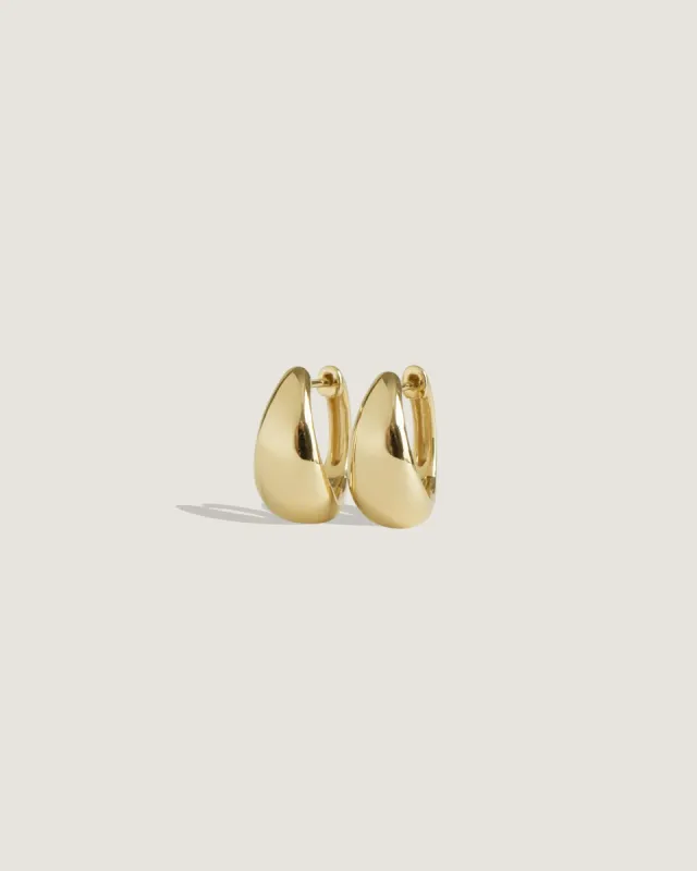 Teardrop Hoop Earrings sold by Clare Vivier