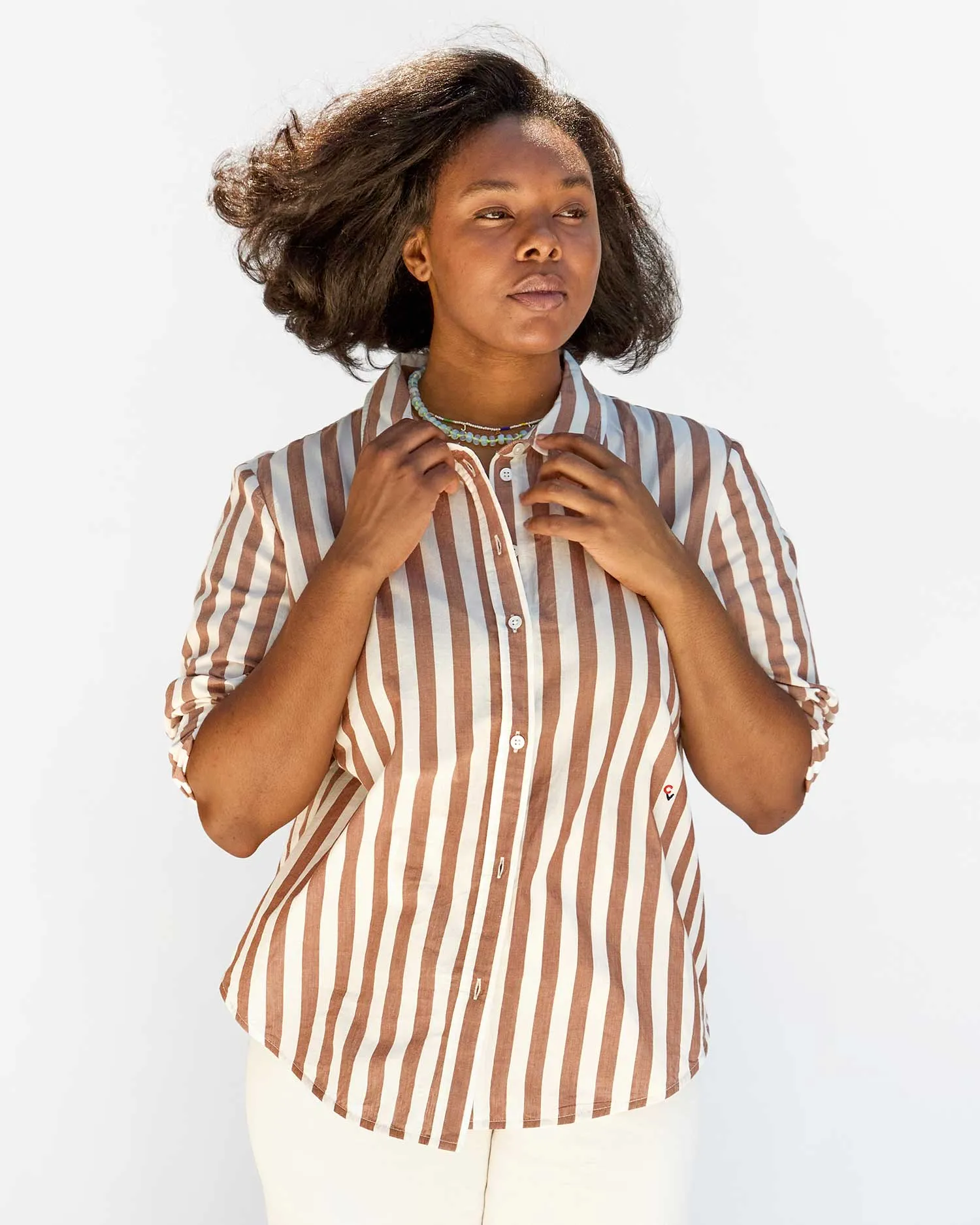Suzette Shirt sold by Clare Vivier product image thumbnail 4
