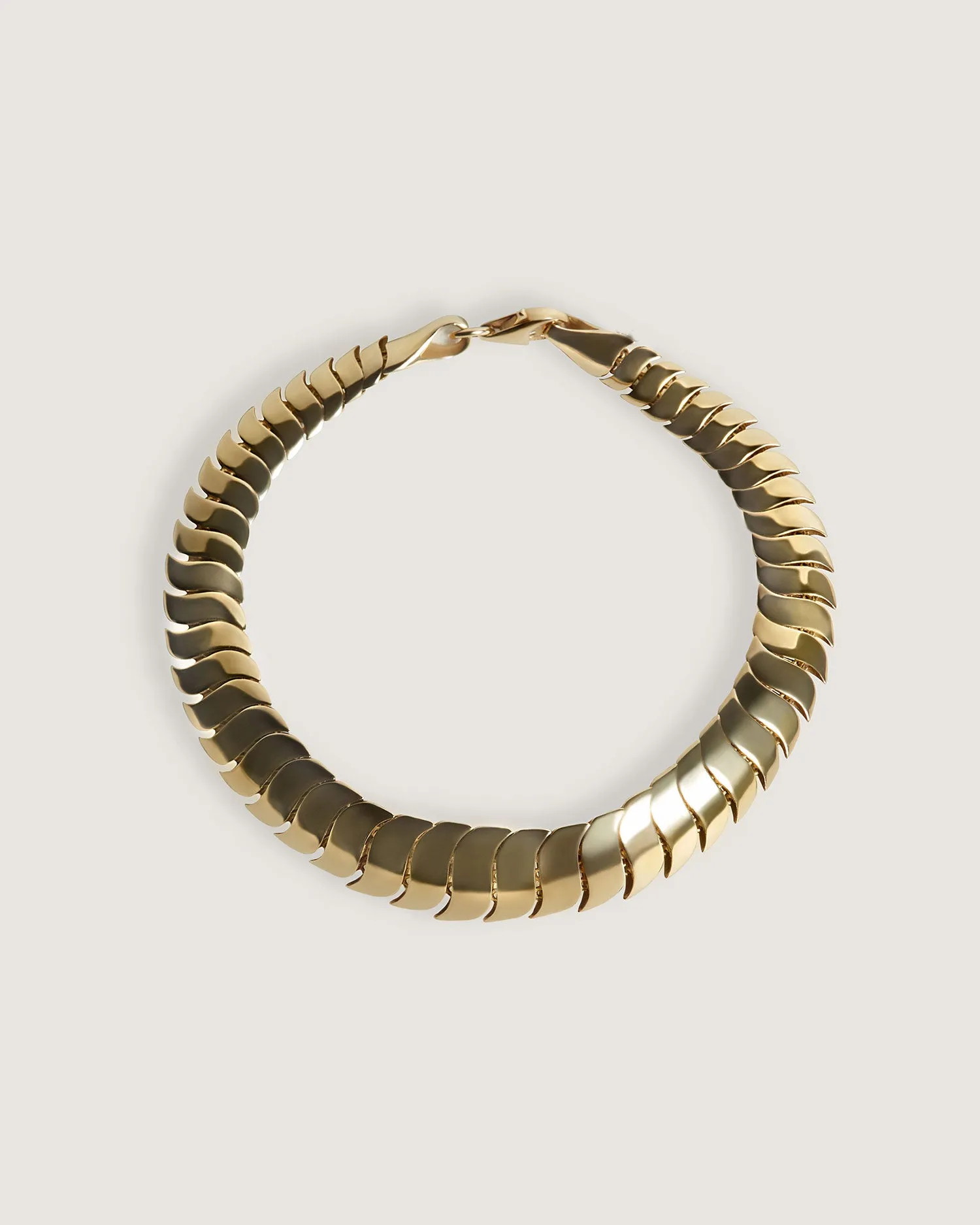 Bold Cobra Chain Bracelet sold by Clare Vivier