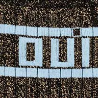 Metallic Crew Socks sold by Clare Vivier product image thumbnail 5