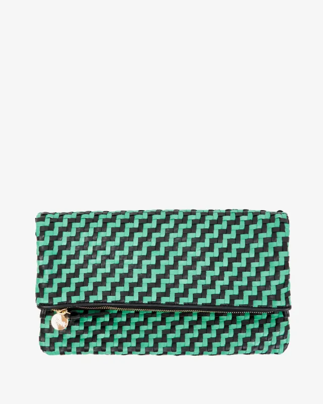 Foldover Clutch w/ Tabs sold by Clare Vivier