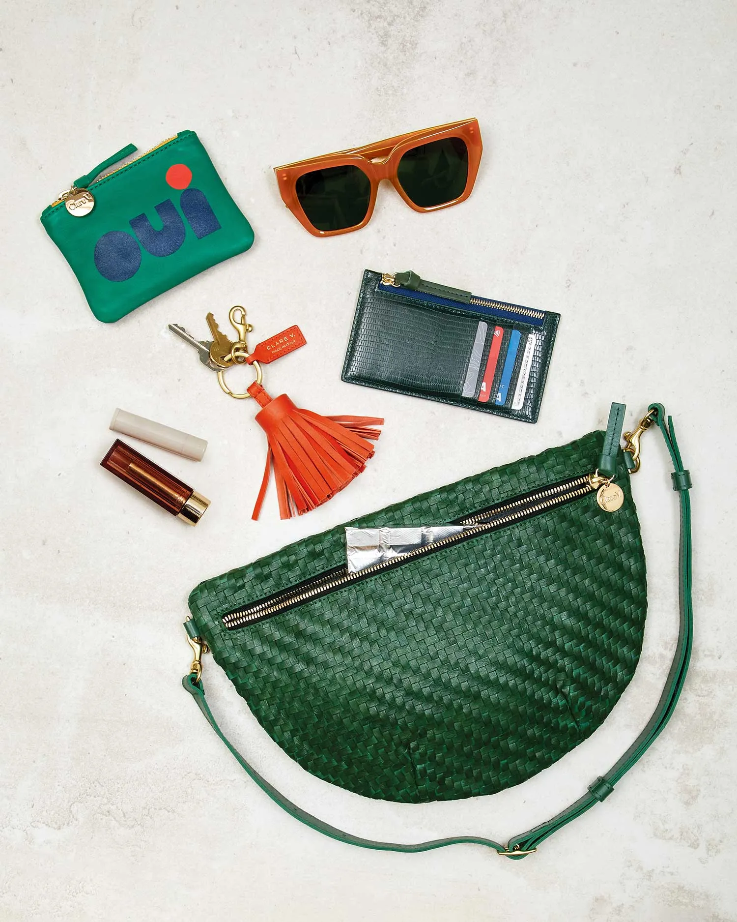 Card Zip Wallet sold by Clare Vivier product image thumbnail 3