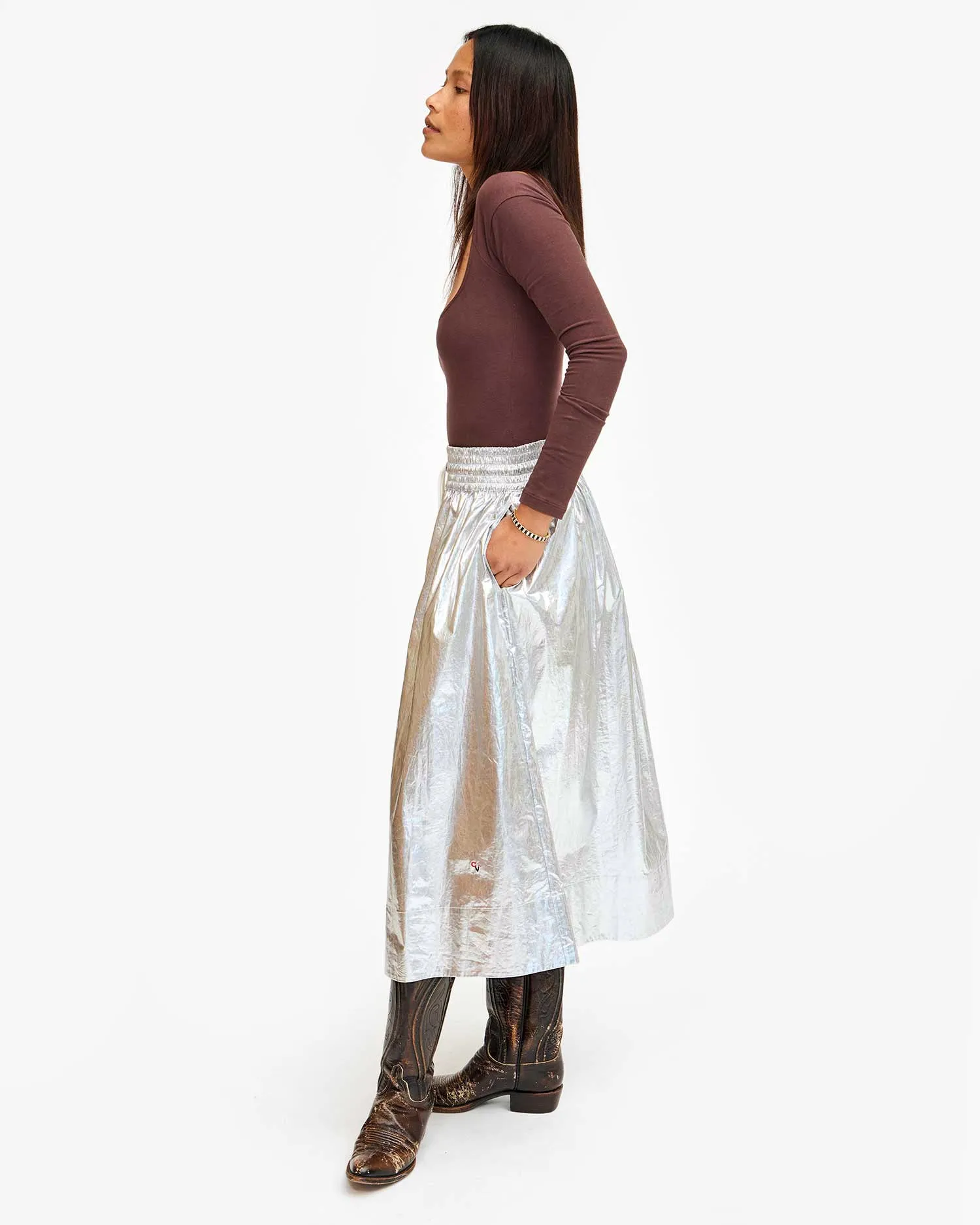 Zoelle Skirt sold by Clare Vivier product image thumbnail 2