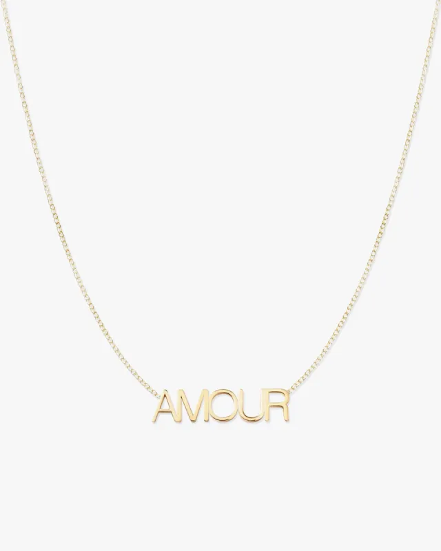 Amour Necklace sold by Clare Vivier