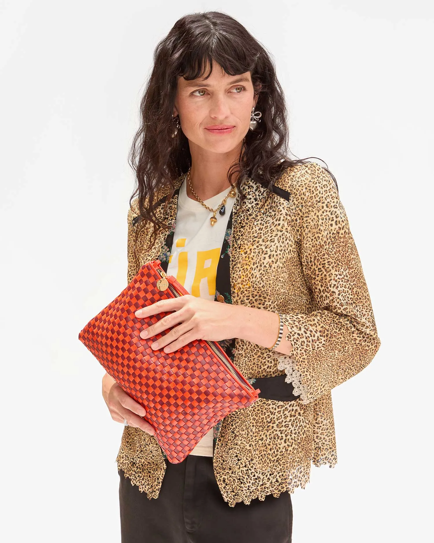 Flat Clutch w/ Tabs sold by Clare Vivier product image thumbnail 2